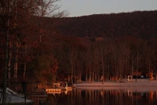 lake and the beach taken during sunset in Hazleton, PA
